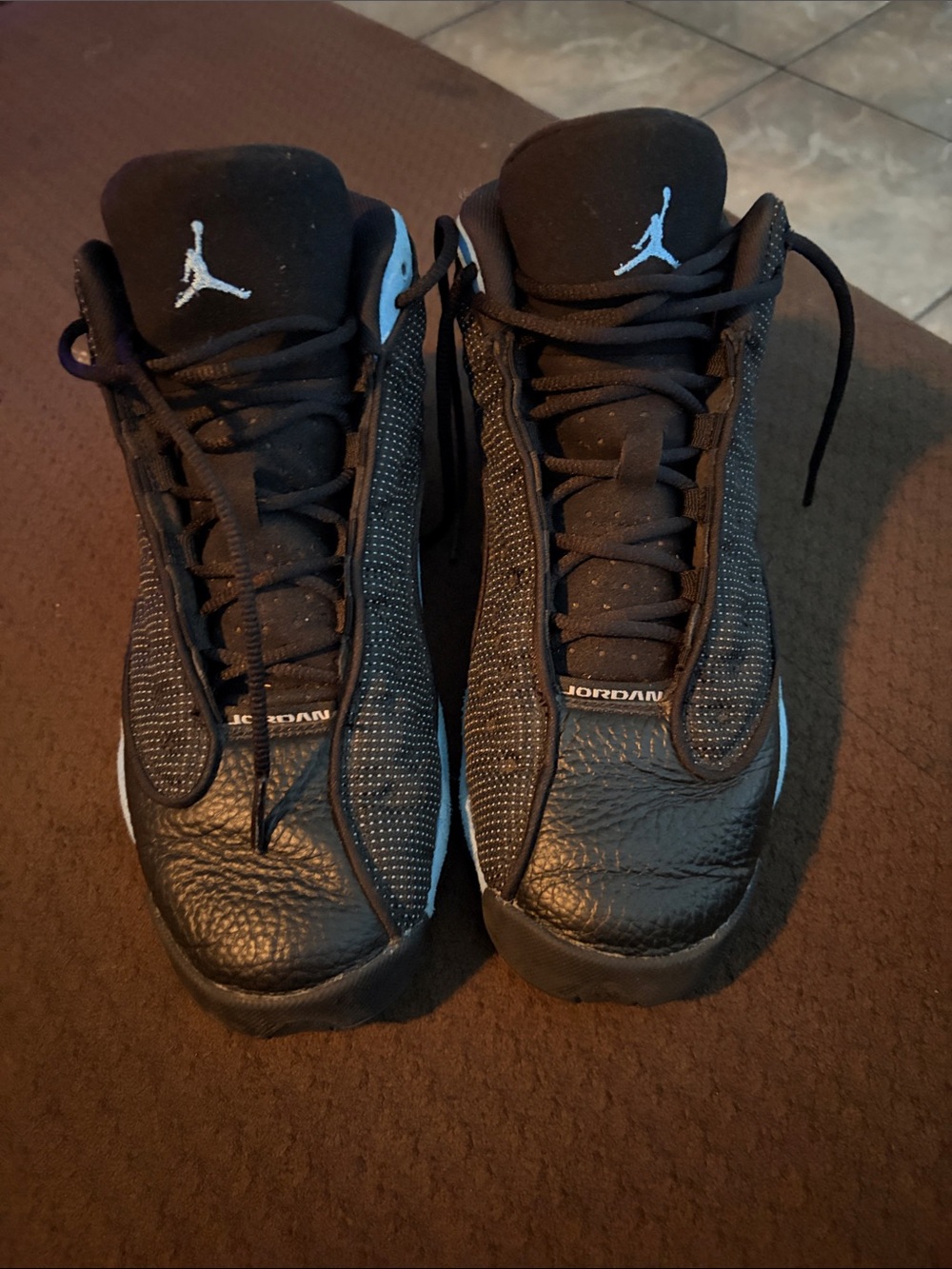 Air Jordan 13 Black University Blue